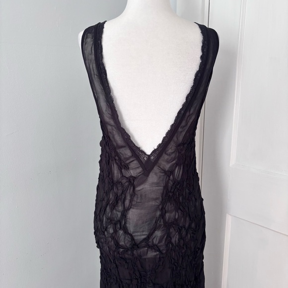 Zara Black Midi Dress - Picture 8 of 9